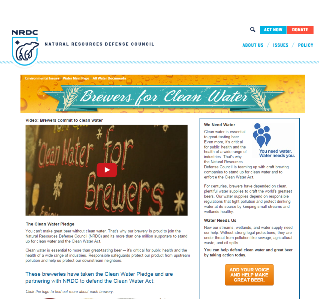 BrewersforCleanWater