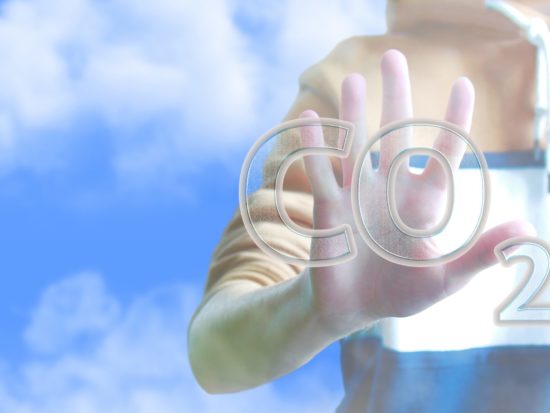 Concept,Of,Reduction,Carbon,Dioxide,Emissions,To,Limit,Global,Warming