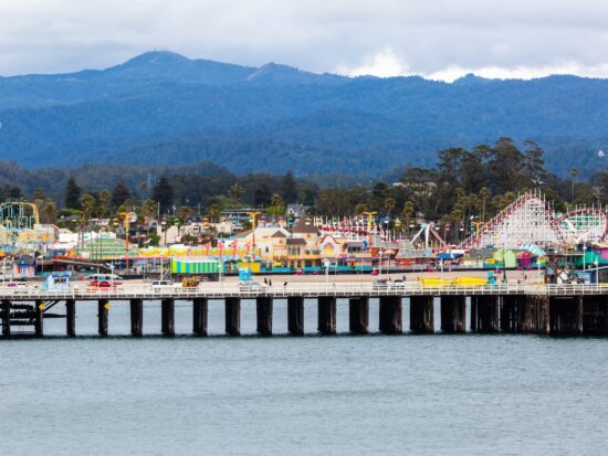 Santa Cruz Beach Boardwalk Amusement Park