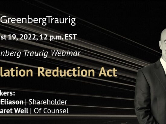 Inflation Reduction Act Aug. 19 event