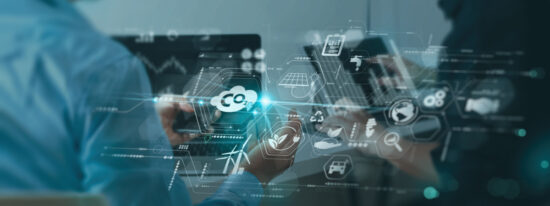 reduce CO2 emissions carbon footprint climate change to limit global warming.Sustainable development and green business concept-Shutterstock_2070484349