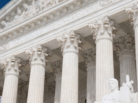 United States Supreme Court Building in Washington, DC-shutterstock_1055600819