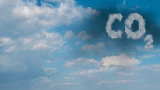 The,Sky,Is,Polluted,With,Co2.,Co2,Clouds.,Carbon,Capture