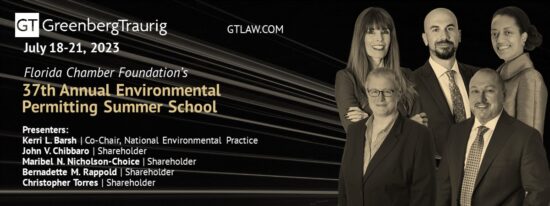 37th Annual Environmental Permitting Summer School