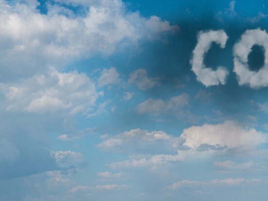 The,Sky,Is,Polluted,With,Co2.,Co2,Clouds.,Carbon,Capture