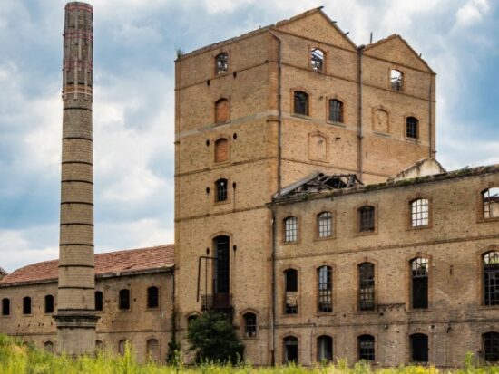 old disused factory