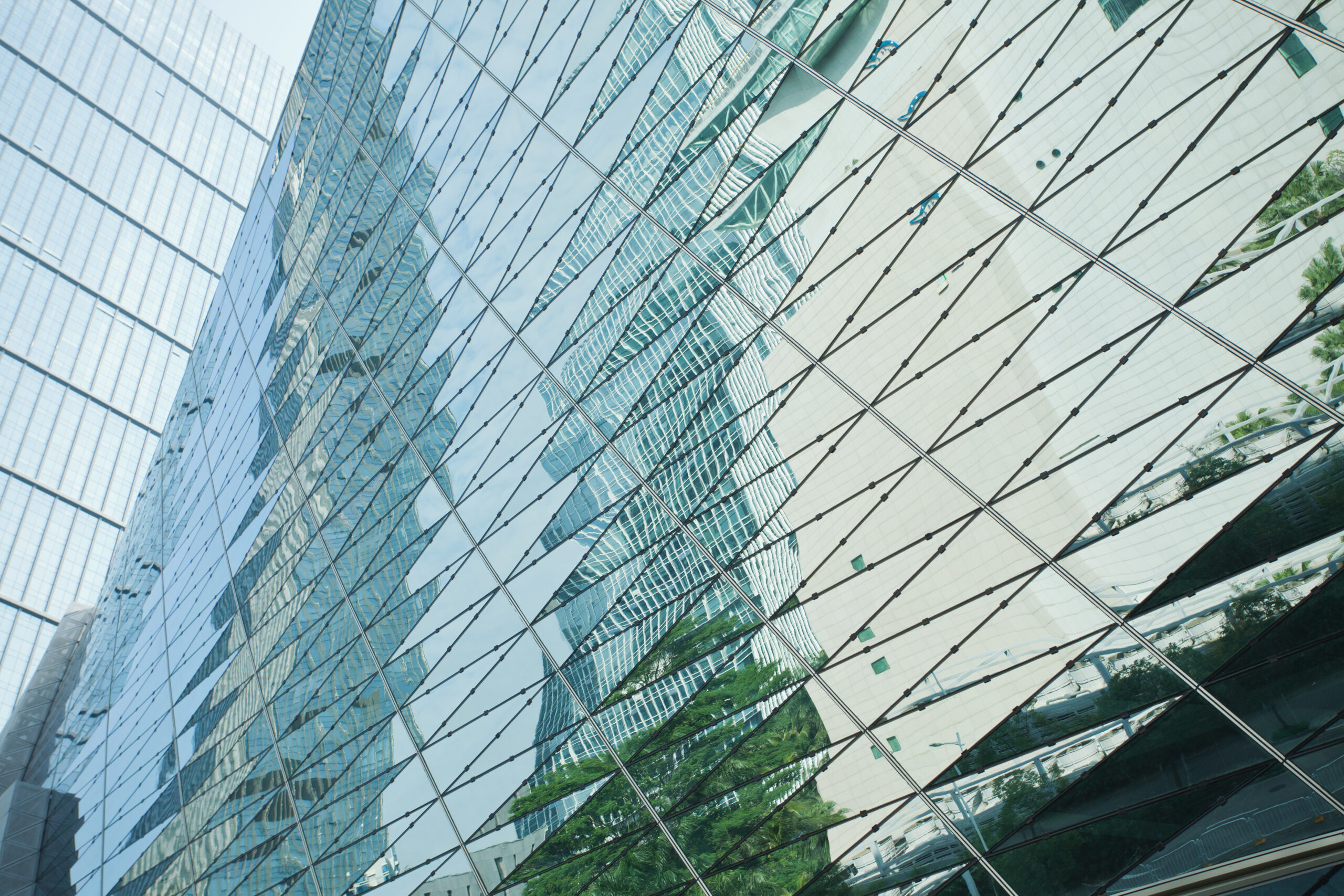 Modern building facade