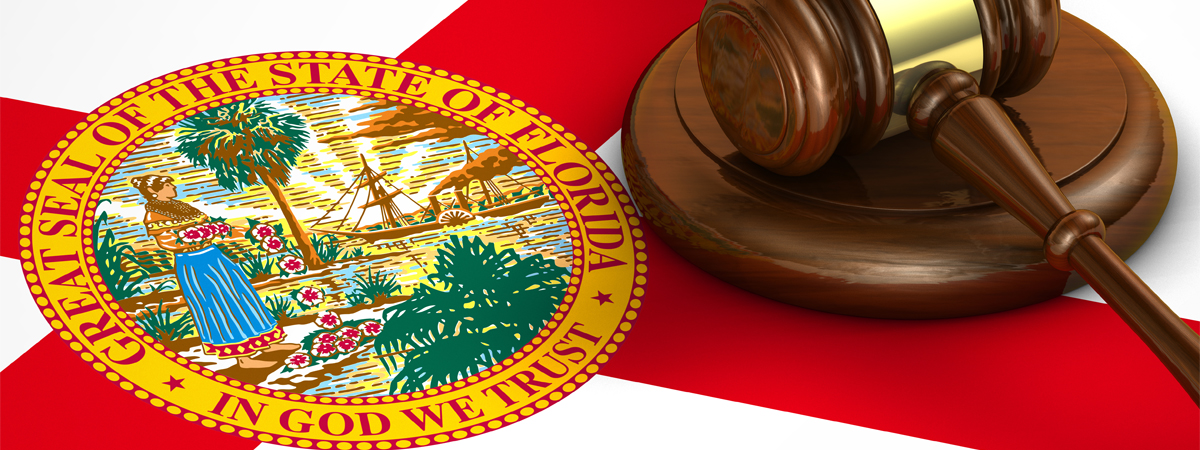 Florida,Us,State,Law,,Code,,Legal,System,And,Justice,Concept